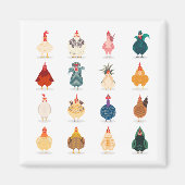 Aimant Poulet mou (Devant)