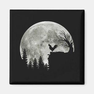 Aimant Poulet Sur Montagne Halloween Poulet Amateurs