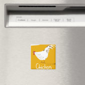 Aimant Poulet Vintage (In Situ (Lave-vaisselle))