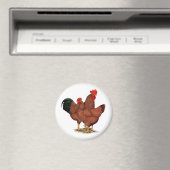Aimant Poulets rouges de production (In Situ (Lave-vaisselle))