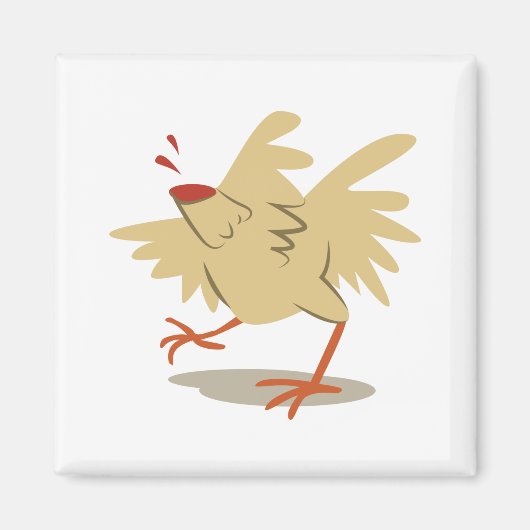 Aimant Poulets sans tête (Devant)