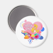 Aimant Poulette Chrétienne (Recto/Verso)