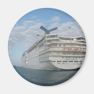 Aimant Poupe du bateau de croisière de sensation de