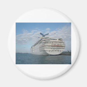 Aimant Poupe du bateau de croisière de sensation de