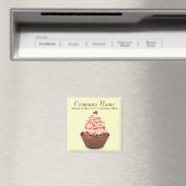 Aimant poupée de cupcake coloré (In Situ (Lave-vaisselle))