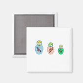 Aimant Poupée Matryoshka (Recto/Verso)
