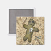 Aimant Poupée Voo Doo - Interactive (Déplacer les broches (Recto/Verso)