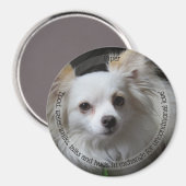 Aimant pour animaux de compagnie HAMbyWG (Recto/Verso)