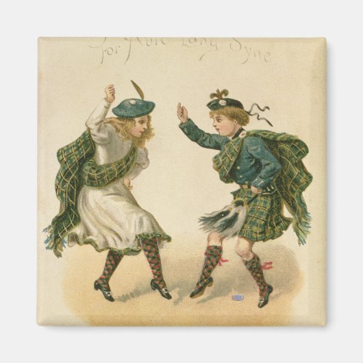 Aimant Pour Auld Lang Syne - Un Joyeux Noël" (Devant)