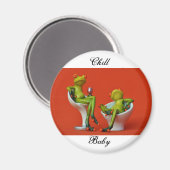 Aimant pour bébé réfrigéré (Recto/Verso)