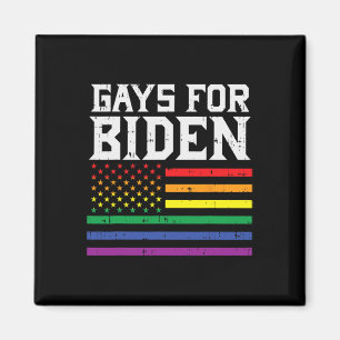Aimant Pour Biden 2020 Us Drapeau Lgbt Rainbow Joe Présid