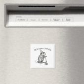Aimant Pour causer une agitation Funny Hamster Scooter Gr (In Situ (Lave-vaisselle))