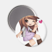 Aimant pour chibi TK (Recto/Verso)