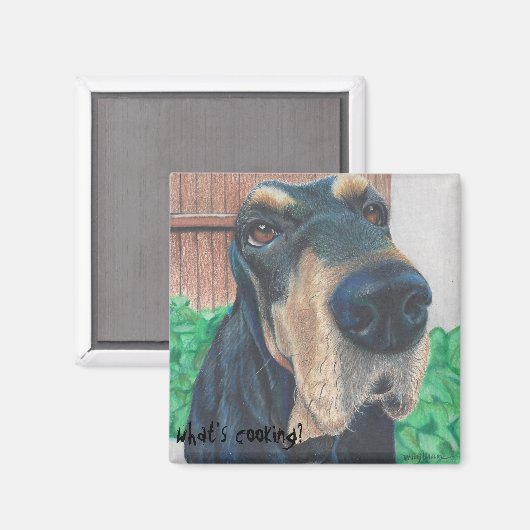 aimant pour chien (Recto/Verso)