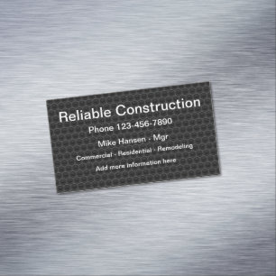 Aimant pour entreprise de construction