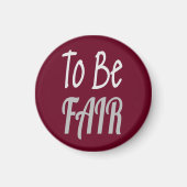 Aimant Pour être juste Lettre Kenny (Devant)