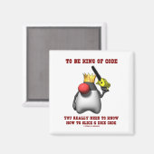 Aimant Pour Être Roi De Code Vraiment Besoin De Connaître (Recto/Verso)