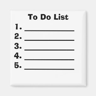 Aimant Pour faire la liste