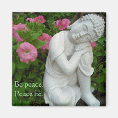 Aimant pour jardin de Bouddha paisible – Décoratio (Devant)