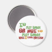 Aimant Pour jouer au pont (Recto/Verso)