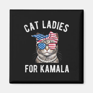 Aimant Pour Kamala Harris Chat Ladies Usa 2024 Womens