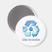 Aimant pour la conservation de l'eau (Recto/Verso)