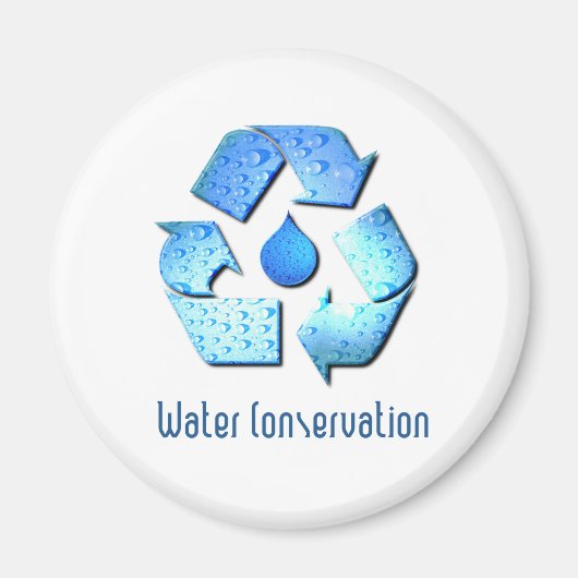 Aimant pour la conservation de l'eau (Devant)