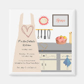 Aimant Pour la cuisine catholique (Devant)