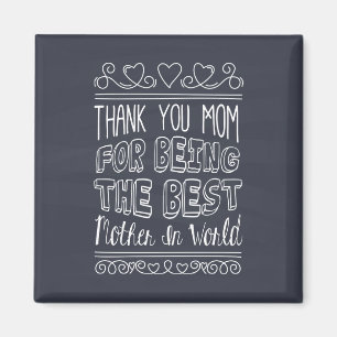 Aimant Pour la meilleure maman dans l'aimant du monde