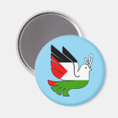Aimant pour la paix en Palestine (Recto/Verso)