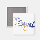 Aimant Pour l'aimant (Recto/Verso)