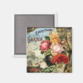 Aimant Pour l'aimant du jardin (Recto/Verso)