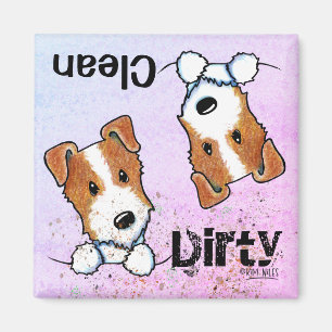 Aimant pour lave-vaisselle Jack Russell Terrier JR