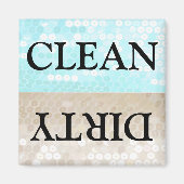 Aimant pour lave-vaisselle propre (Devant)