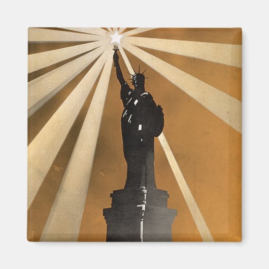 Aimant Pour le bien de la liberté ~ Enrôler dans la marin (Devant)