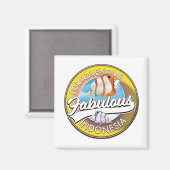 Aimant Pour le logo de l'Indonésie fabuleuse d'aventure (Recto/Verso)