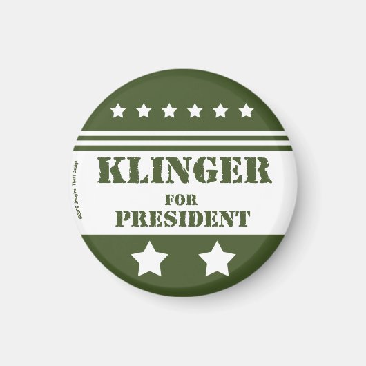 Aimant Pour le président Klinger (Devant)