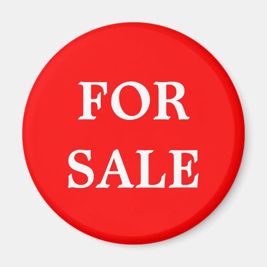 Aimant Pour le revendeur ou le marqueur de vente au détai (Devant)