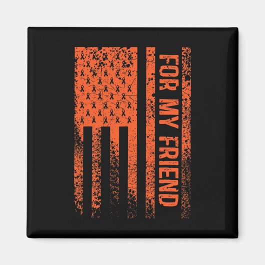 Aimant Pour mon ami RSD RCPS Sensibilisation (Devant)