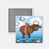 aimant pour mouton d'été (Recto/Verso)