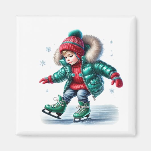 Aimant pour patineur (Devant)