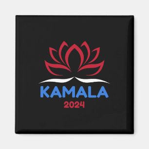 Aimant Pour Président 2024 Sanskrit Lotus Design