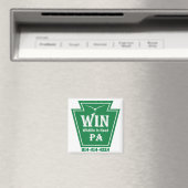 Aimant pour réfrigérateur au logo WIN (In Situ (Lave-vaisselle))