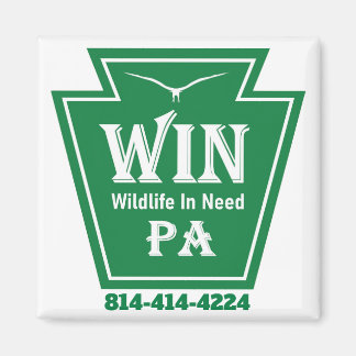 Aimant pour réfrigérateur au logo WIN