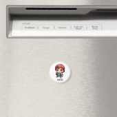 Aimant pour réfrigérateur Chibi Knight Custom Kids (In Situ (Lave-vaisselle))