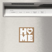 Aimant pour réfrigérateur Oklahoma Home Heart Stat (In Situ (Lave-vaisselle))