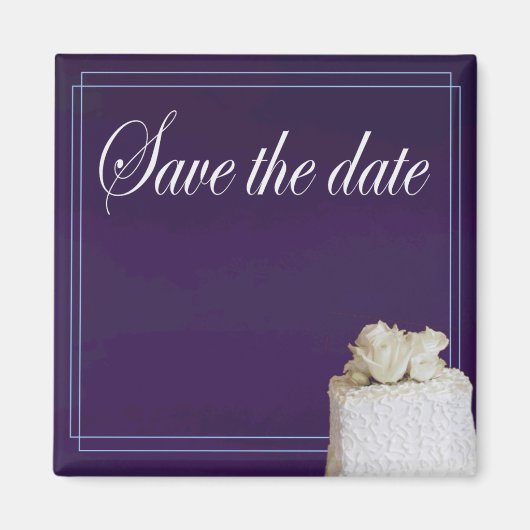 Aimant pour sauvegarde de date (Devant)
