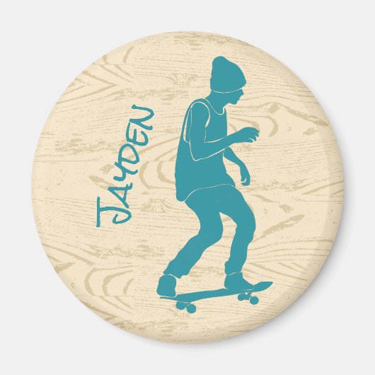 Aimant Pour Skateboarders Skateboard Graphic (Devant)