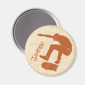 Aimant Pour Skateboarders Skateboard Graphic (Recto/Verso)