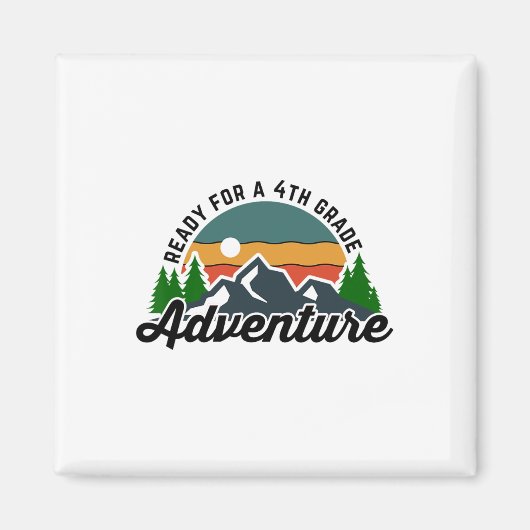 Aimant Pour Une Aventure De 4E Année Première Journée Ret (Devant)